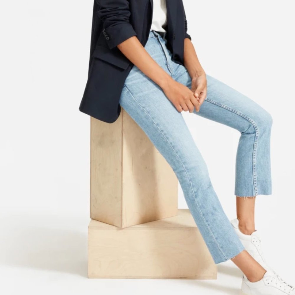 Everlane Kick Crop - Light Denim (24) sold out!